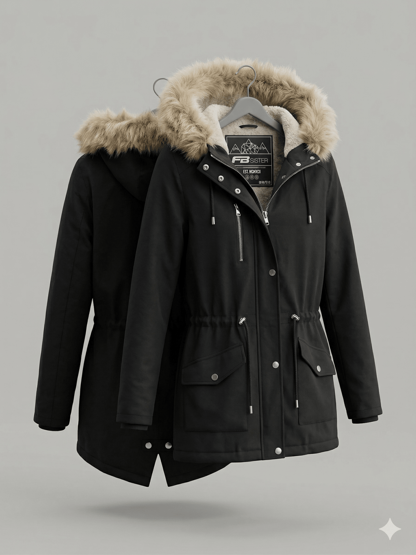 Chaqueta FB Sister Negra - LaOtraPrenda.cl - Chaqueta