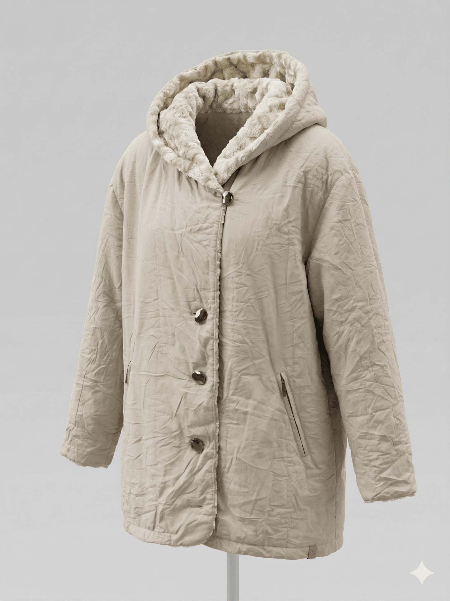 Chaqueta Fulwiline Crema - LaOtraPrenda.cl - Chaqueta