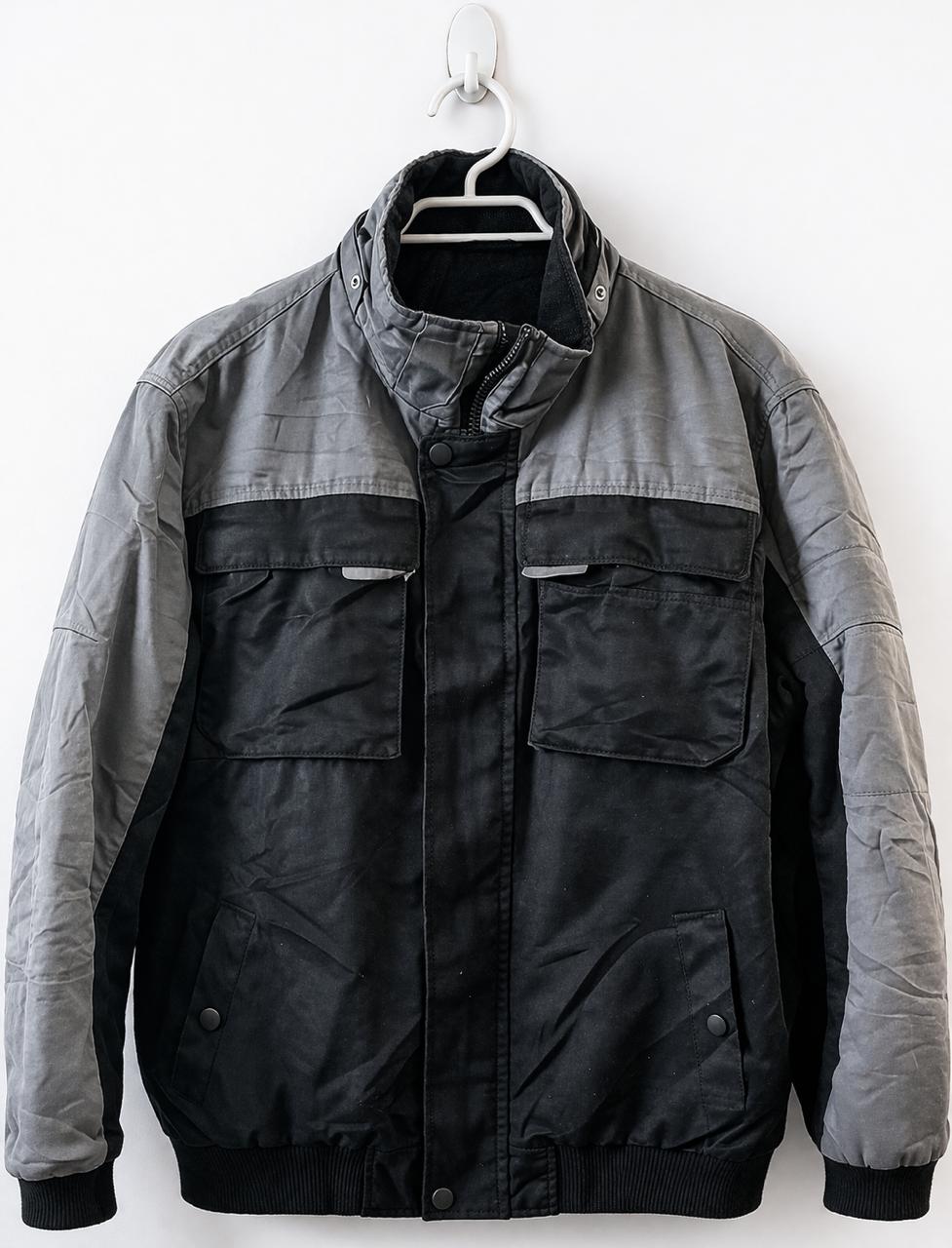 Chaqueta Powerfix Negra con Gris - LaOtraPrenda.cl - Chaqueta