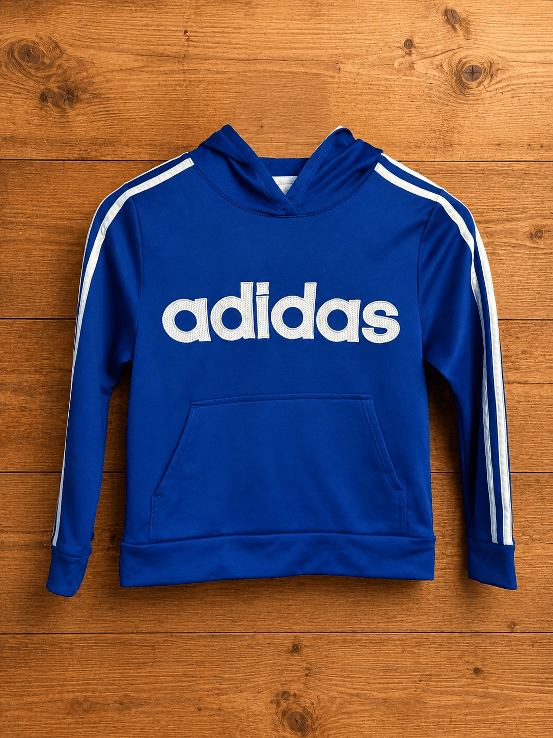 Poleron Niño Adidas Azul Electrico - LaOtraPrenda.cl - Ropa