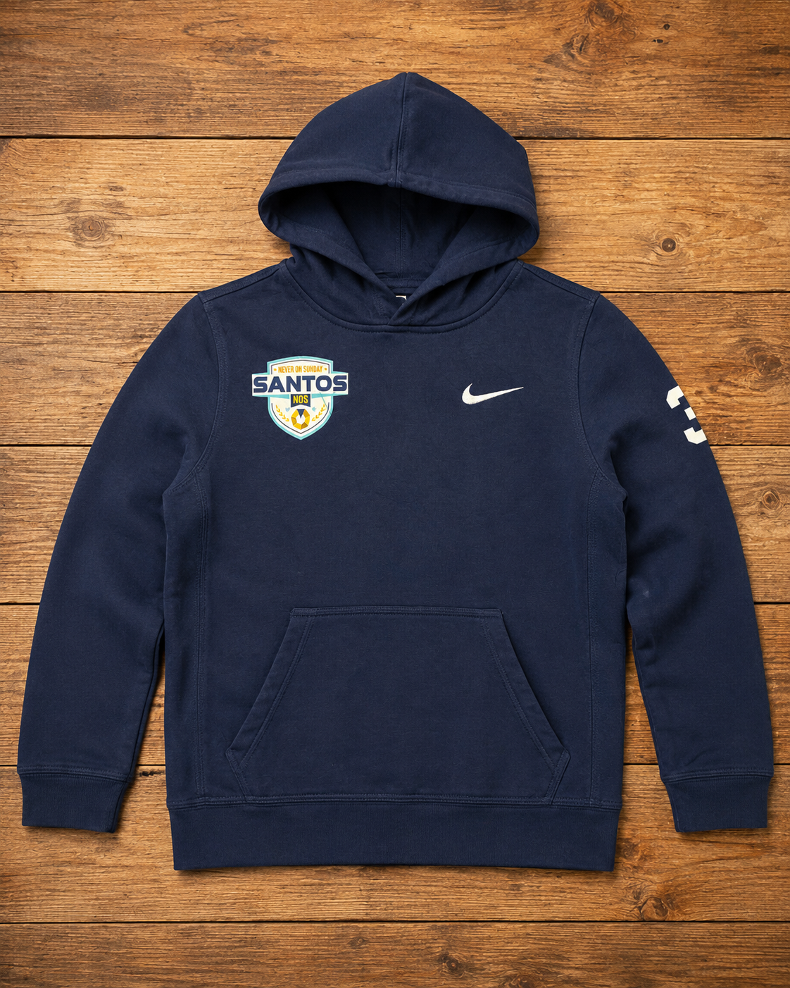 Poleron Niño Nike Santos Azul