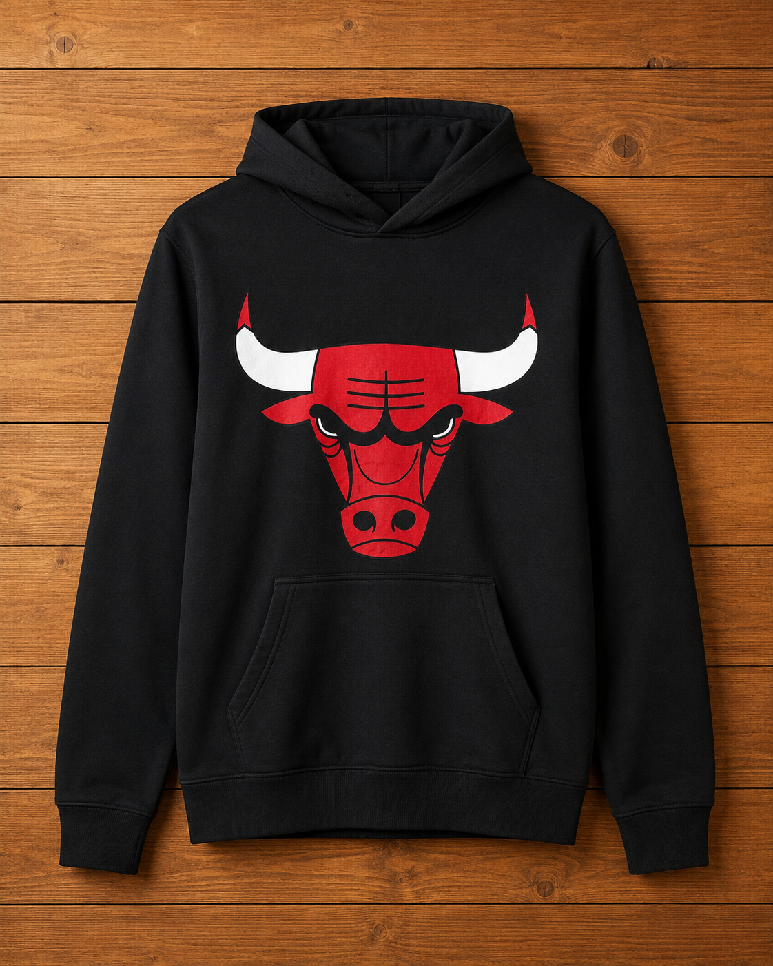 Poleron Niño Nba Chicago Bulls Negro