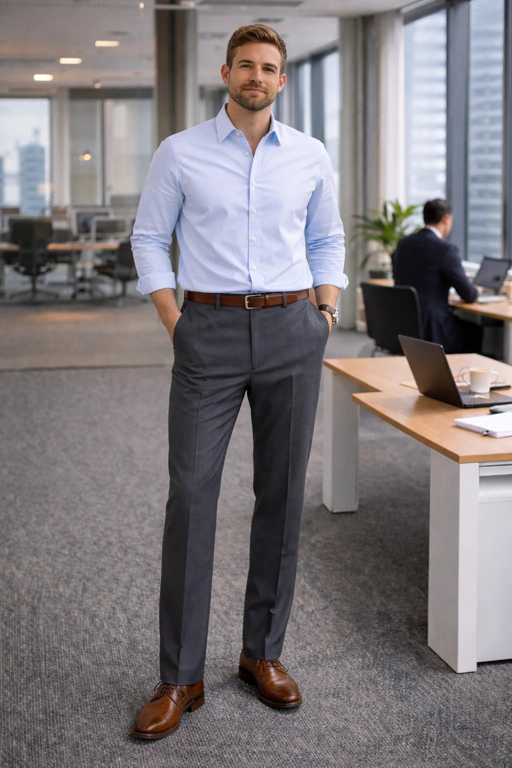 Pantalón Calvin Klein Hombre / Gris - LaOtraPrenda.cl - Pantalon
