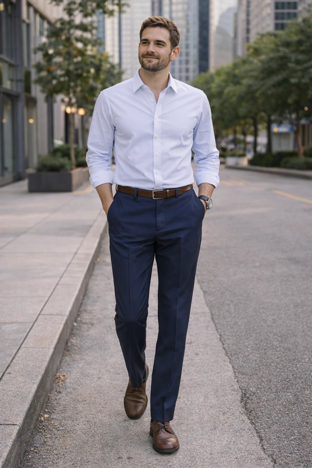 Pantalón Hombre Christian Lacroix Azul - LaOtraPrenda.cl - Pantalon