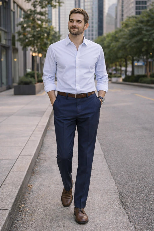 Pantalón Hombre Christian Lacroix Azul - LaOtraPrenda.cl - Pantalon