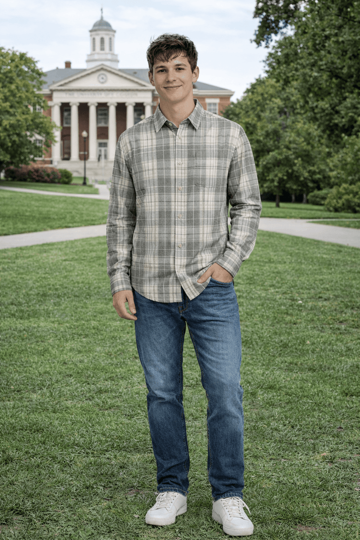 Camisa Old Navy Gris - LaOtraPrenda.cl - Camisa