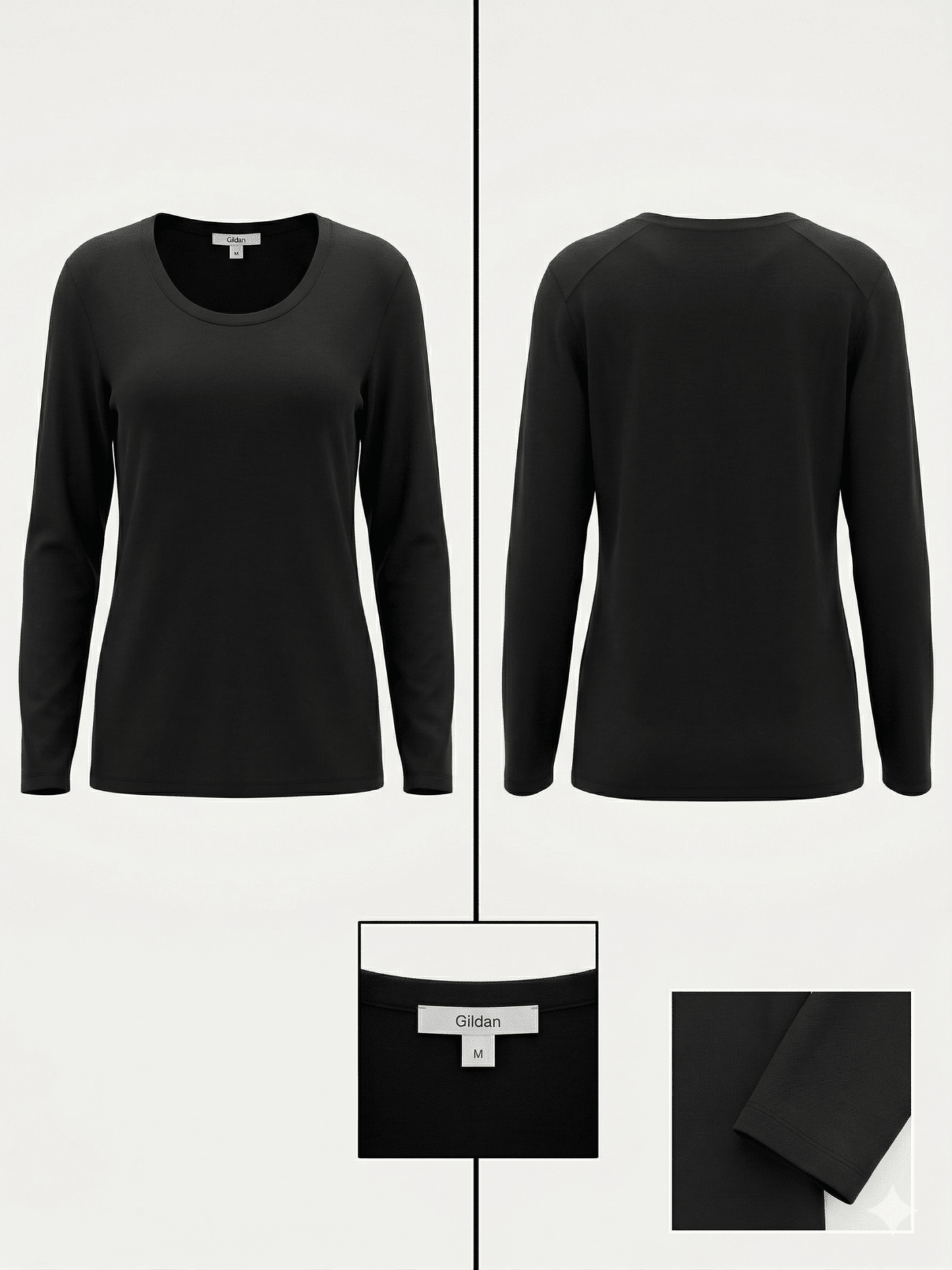 Polera Emma´s Closet Negro - LaOtraPrenda.cl - Polera