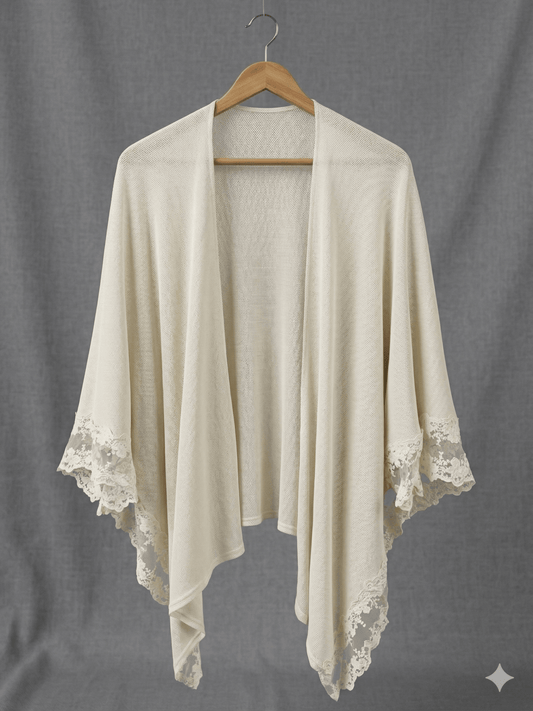 Tapado Lauren Conrad Crema - LaOtraPrenda.cl - Chaleco
