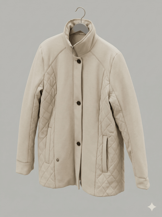 Chaqueta Kingfield Crema - LaOtraPrenda.cl - Chaqueta