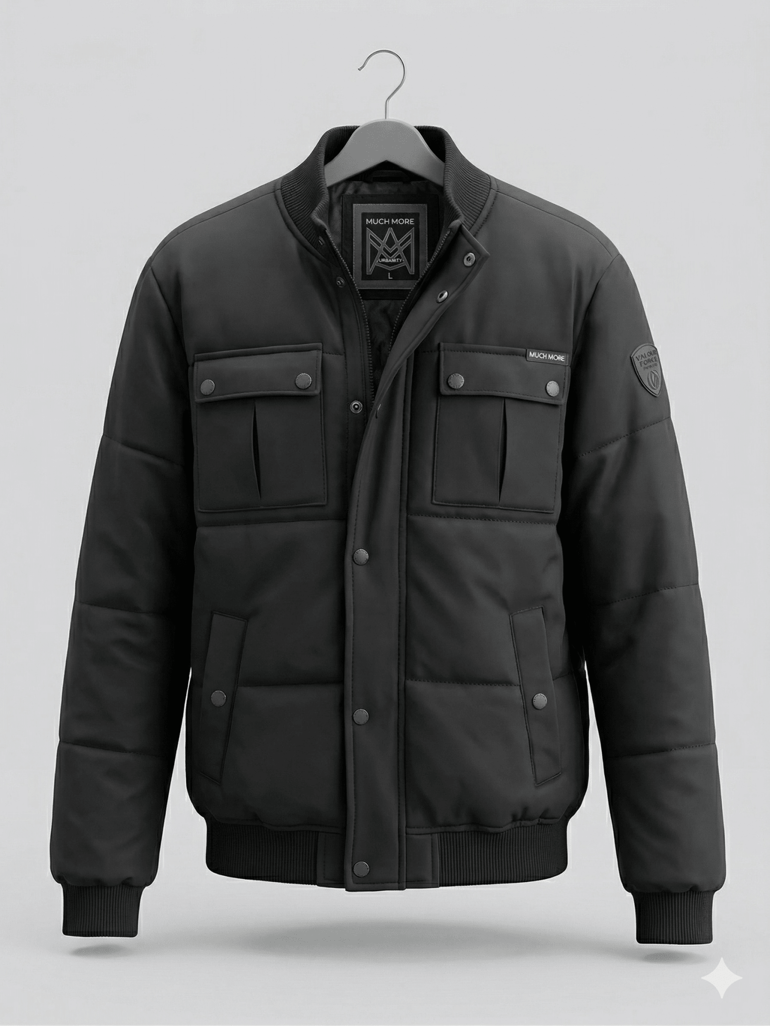 Chaqueta Much More Negra - LaOtraPrenda.cl - Chaqueta