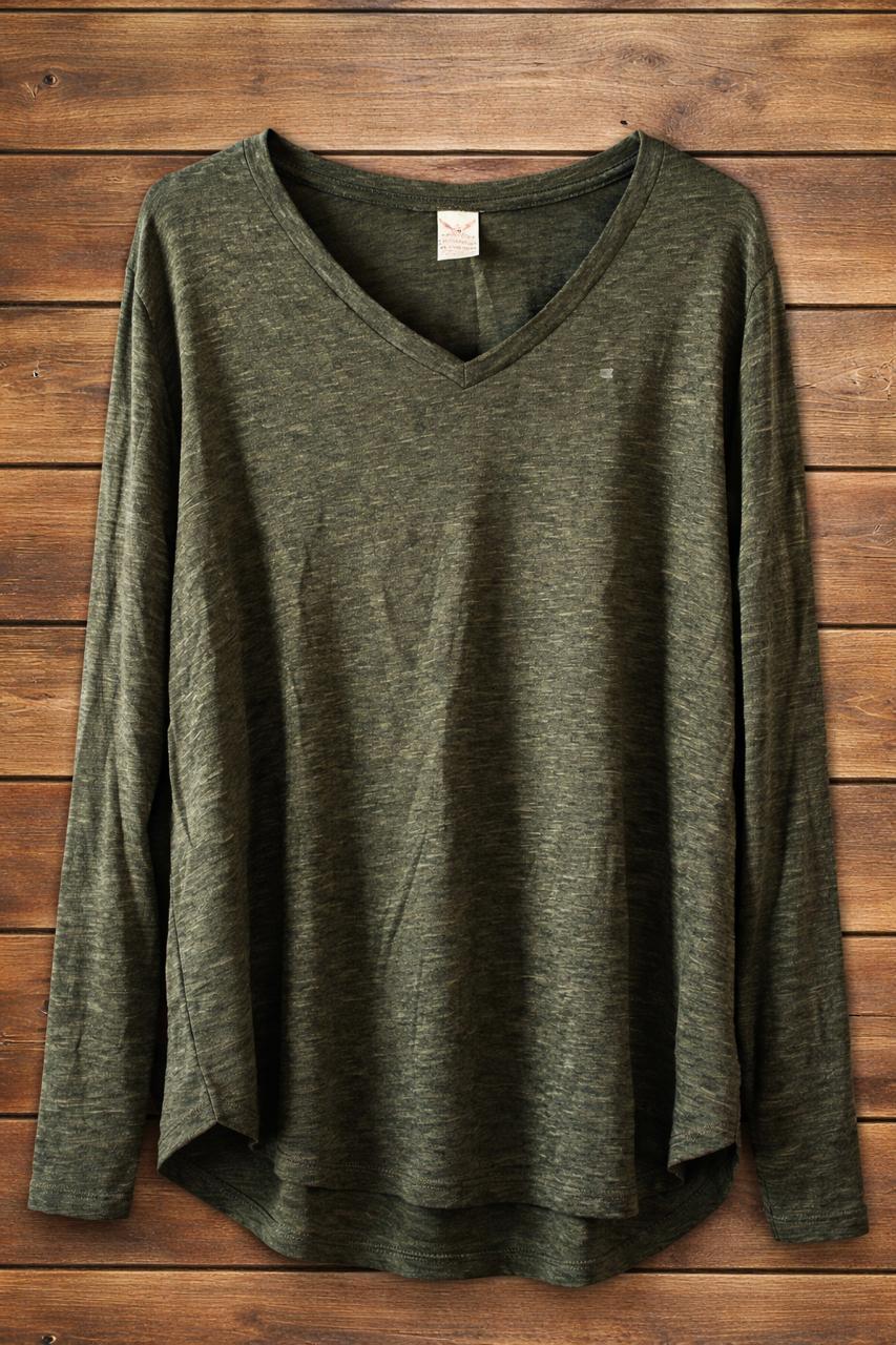 Sweater Faded Glory Verde - LaOtraPrenda.cl - Sweater