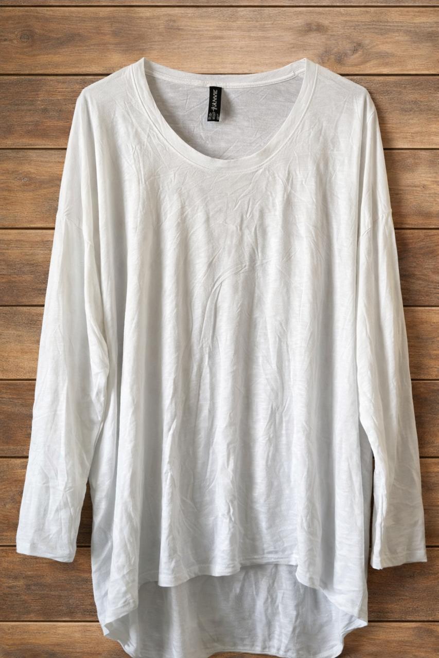Polera Anvile Blanca - LaOtraPrenda.cl - Polera