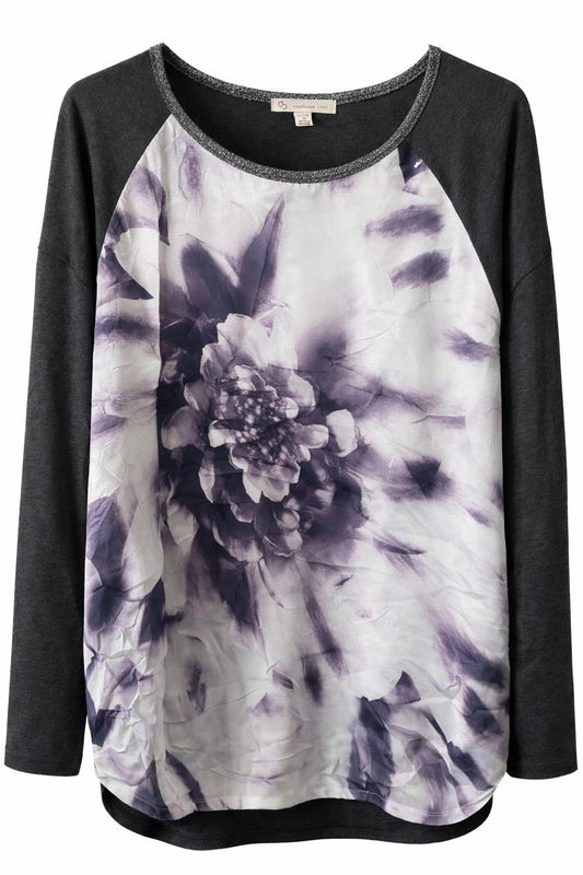 Polera CB Gris con Estampado - LaOtraPrenda.cl - Polera