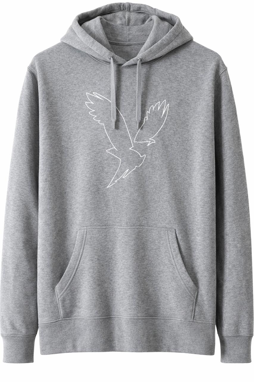 Poleron American Eagle Gris - LaOtraPrenda.cl - Polerón