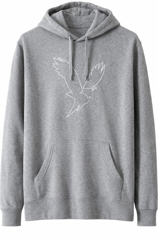 Poleron American Eagle Gris - LaOtraPrenda.cl - Polerón