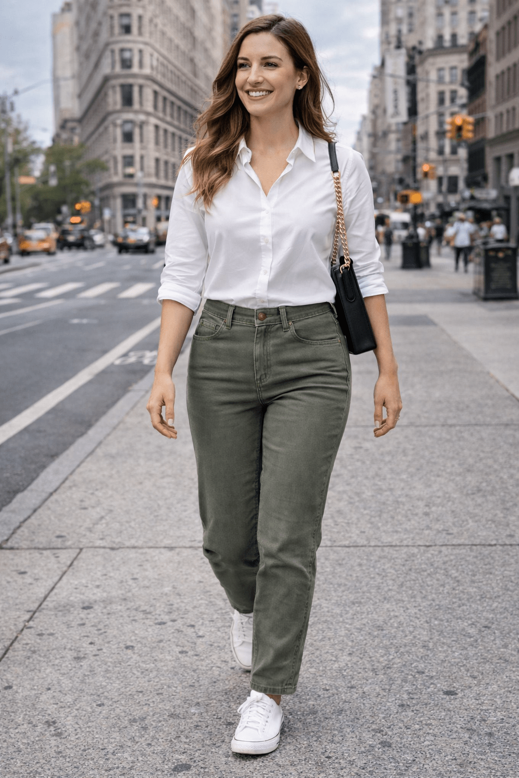 Jeans Lee Verde Oliva - LaOtraPrenda.cl - Pantalon