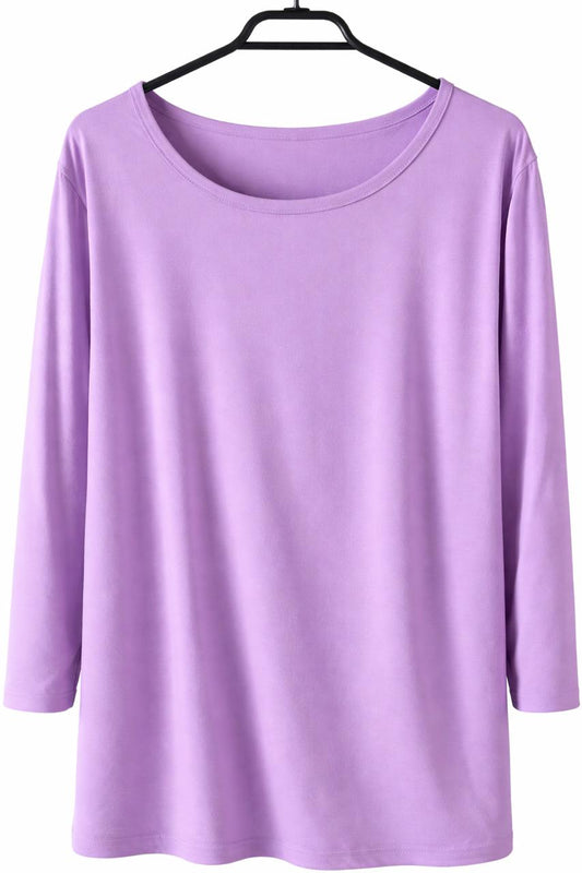 Polera LLBean Lila - LaOtraPrenda.cl - Polera