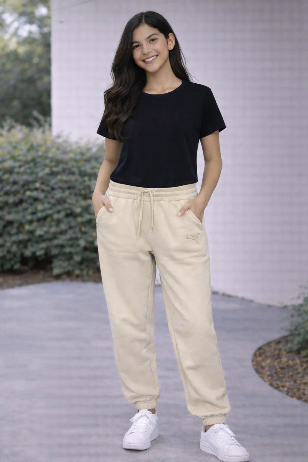 Jogger Puma Original Crema - LaOtraPrenda.cl - Buzo