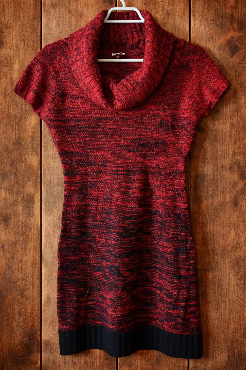 Sweater Lei Rojo con negro - LaOtraPrenda.cl - Sweater