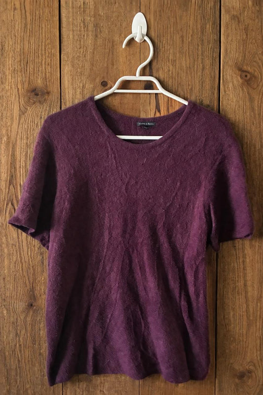 Sweater Violets & Roses Morado - LaOtraPrenda.cl - Sweater