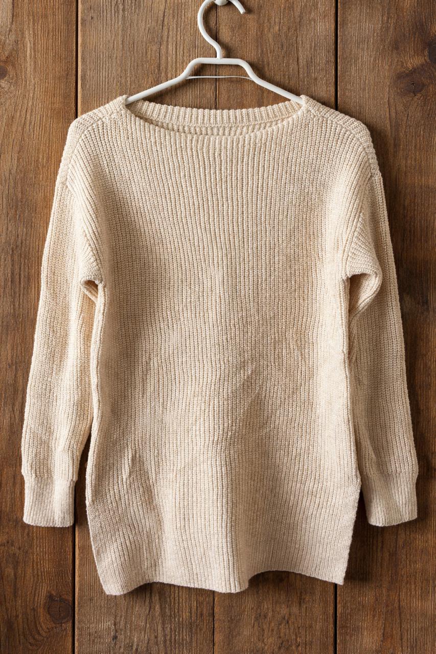 Sweater Loft Crema/rosa claro - LaOtraPrenda.cl - Sweater