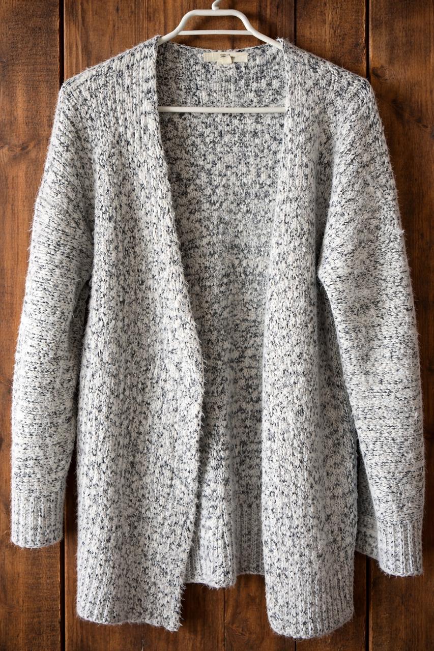 Sweater Peiton Primrose Balnco con negro jaspeado - LaOtraPrenda.cl - Sweater