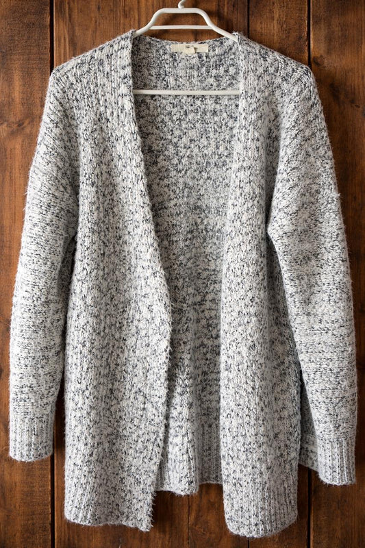 Sweater Peiton Primrose Balnco con negro jaspeado - LaOtraPrenda.cl - Sweater