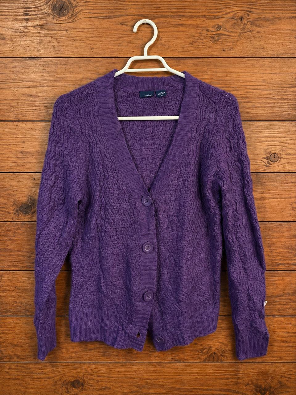 Sweater Basic Editions Morado