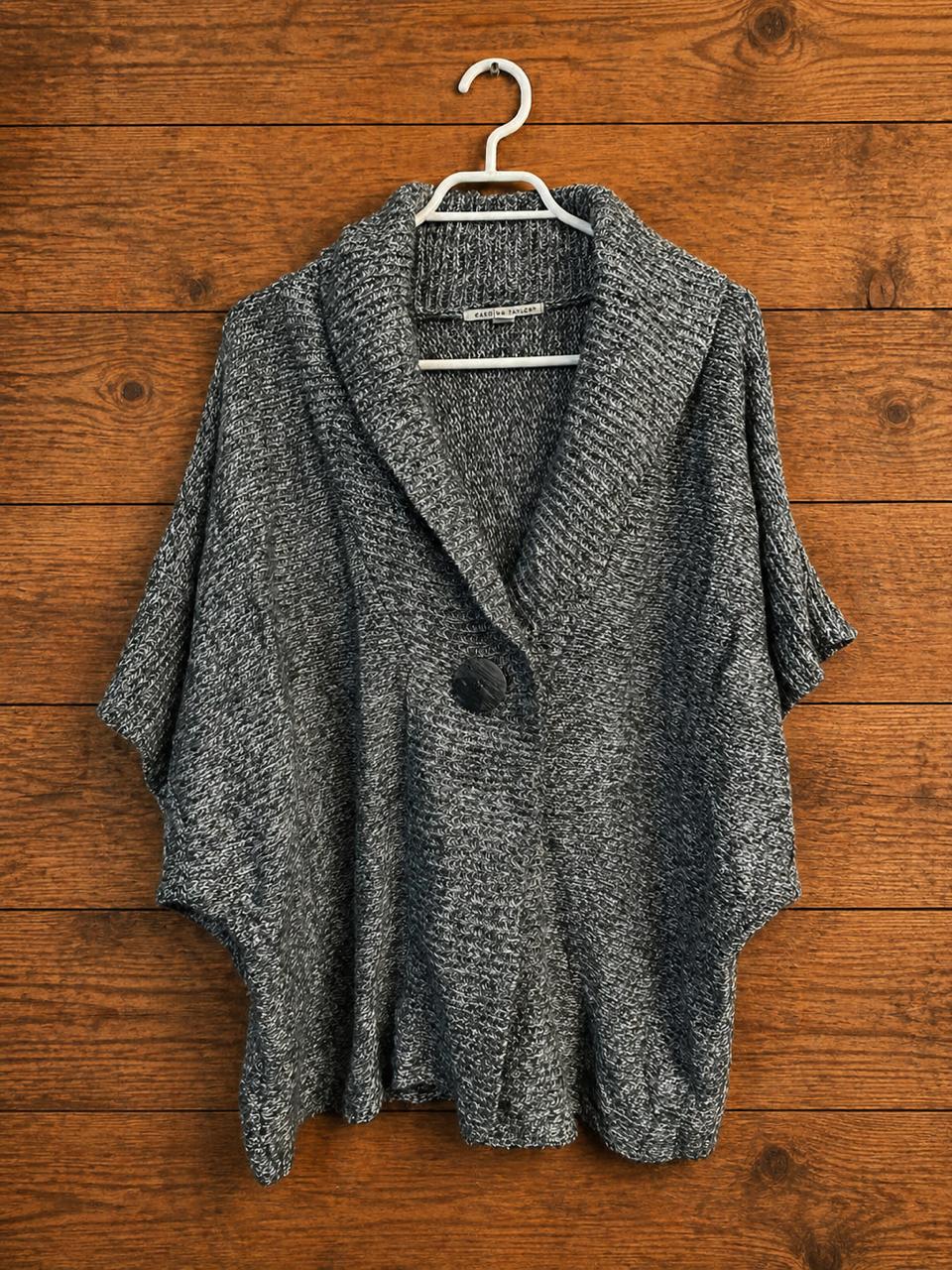 Chaleco Carolyn Taylor Gris - LaOtraPrenda.cl - Ropa