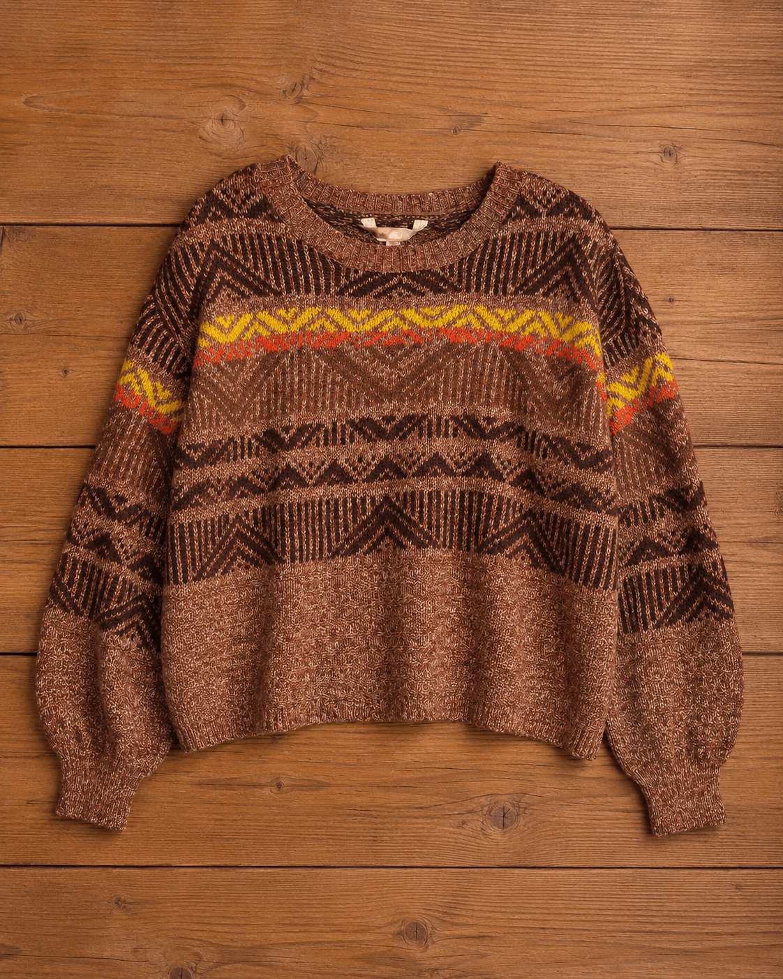 Sweater no boundaries Terracota - LaOtraPrenda.cl - Sweater