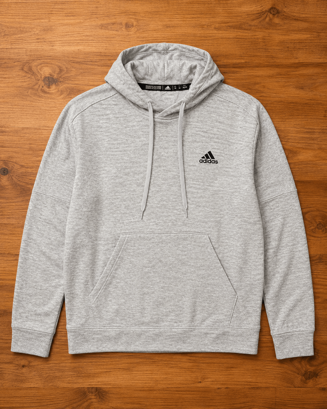 Poleron Niño/A Adidas ClimaWarm Gris Claro - LaOtraPrenda.cl - Ropa