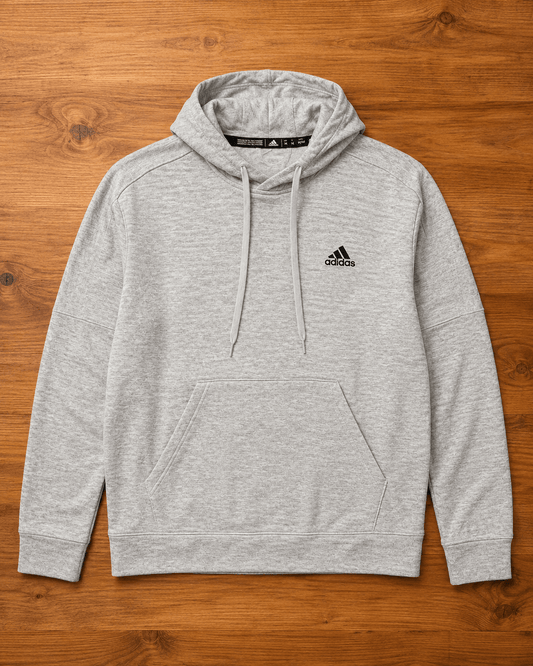 Poleron Niño/A Adidas ClimaWarm Gris Claro - LaOtraPrenda.cl - Ropa
