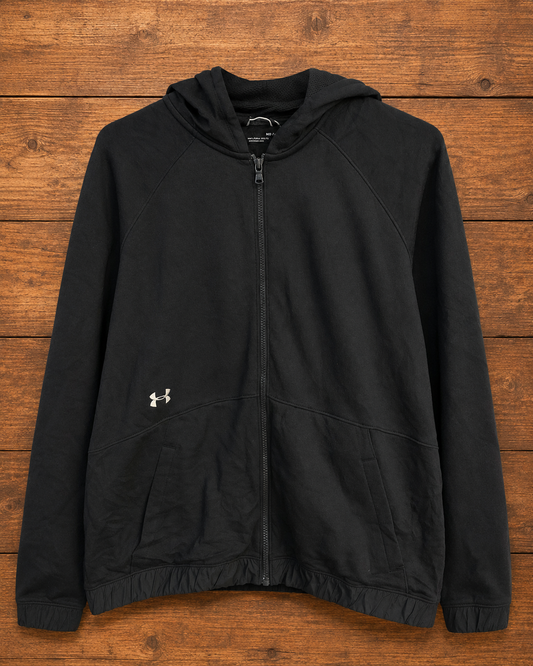 Poleron Con Cierre Niño/A Under Armour Negro