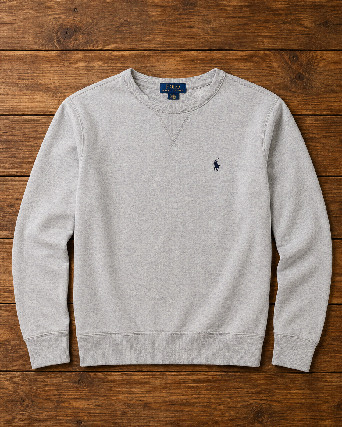 Poleron Niño Polo Gris