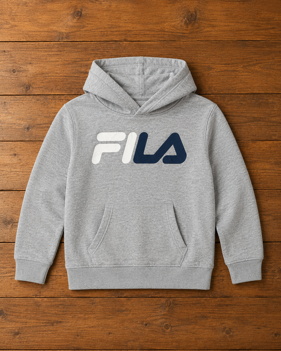 Poleron Niño Fila Gris