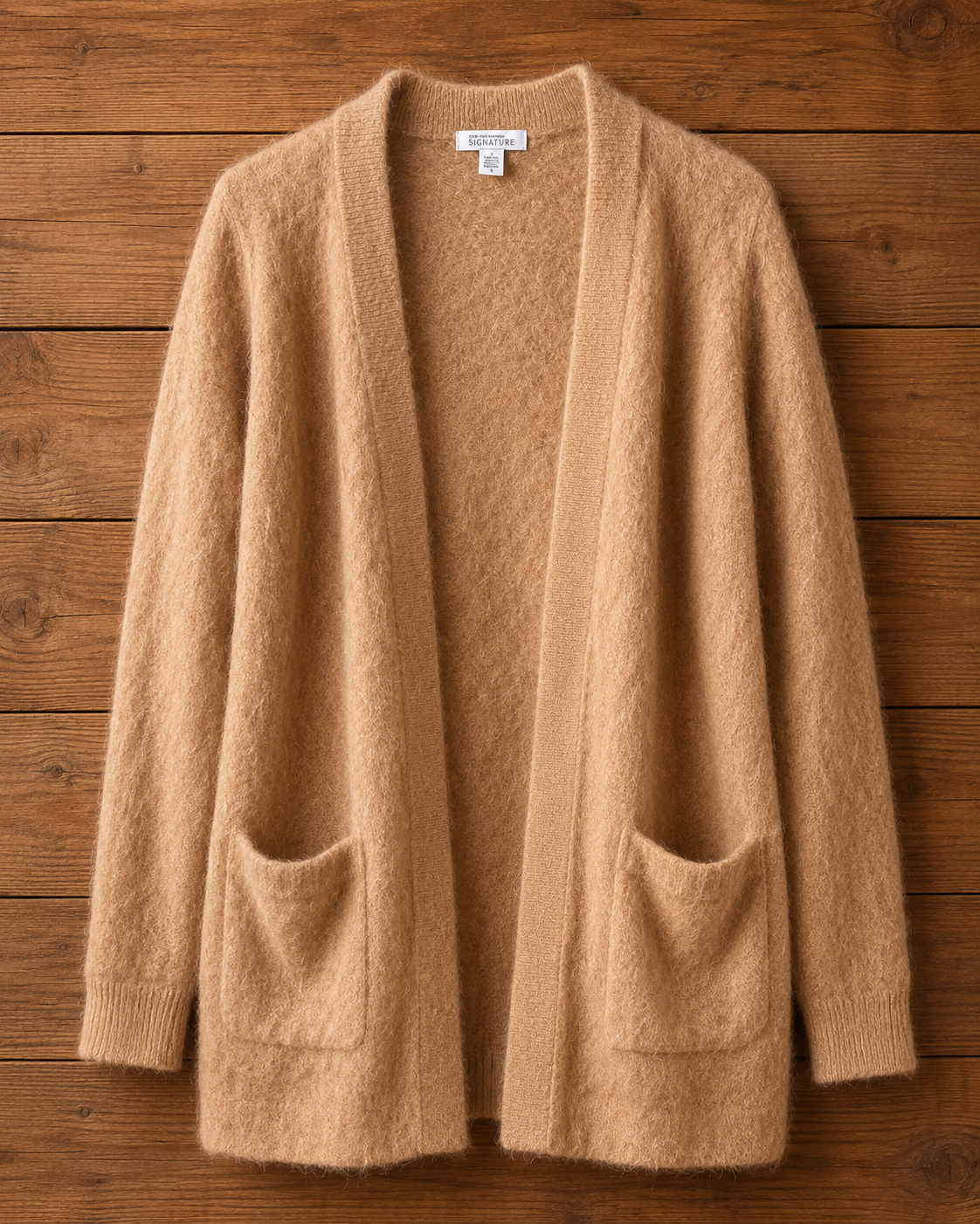 Chaleco Signature Beige/Cafe (Alpaca)
