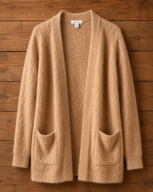Chaleco Signature Beige/Cafe (Alpaca)