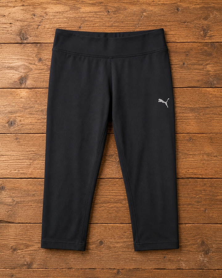 Calza Niña 3/4 Puma Negra