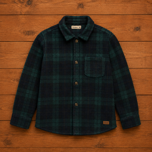 Camisa Polar Niño Tribu Verde