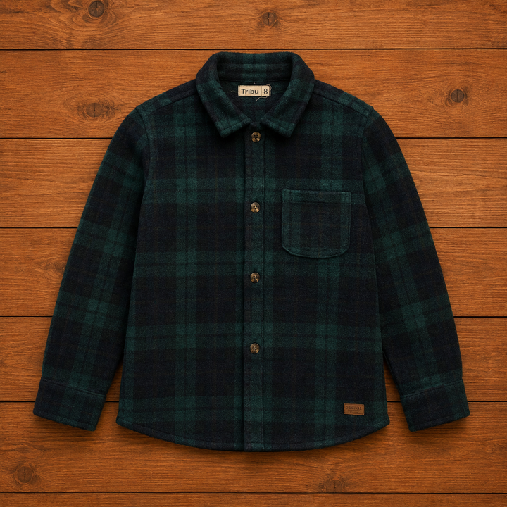 Camisa Polar Niño Tribu Verde