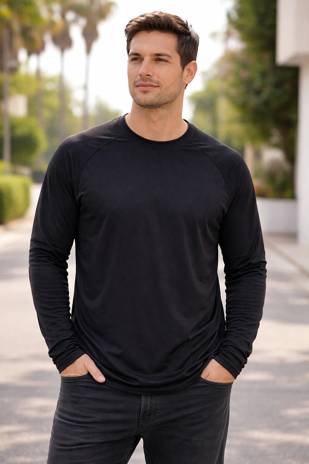 Polera Under Armour / Primera capa negra - LaOtraPrenda.cl - Polera