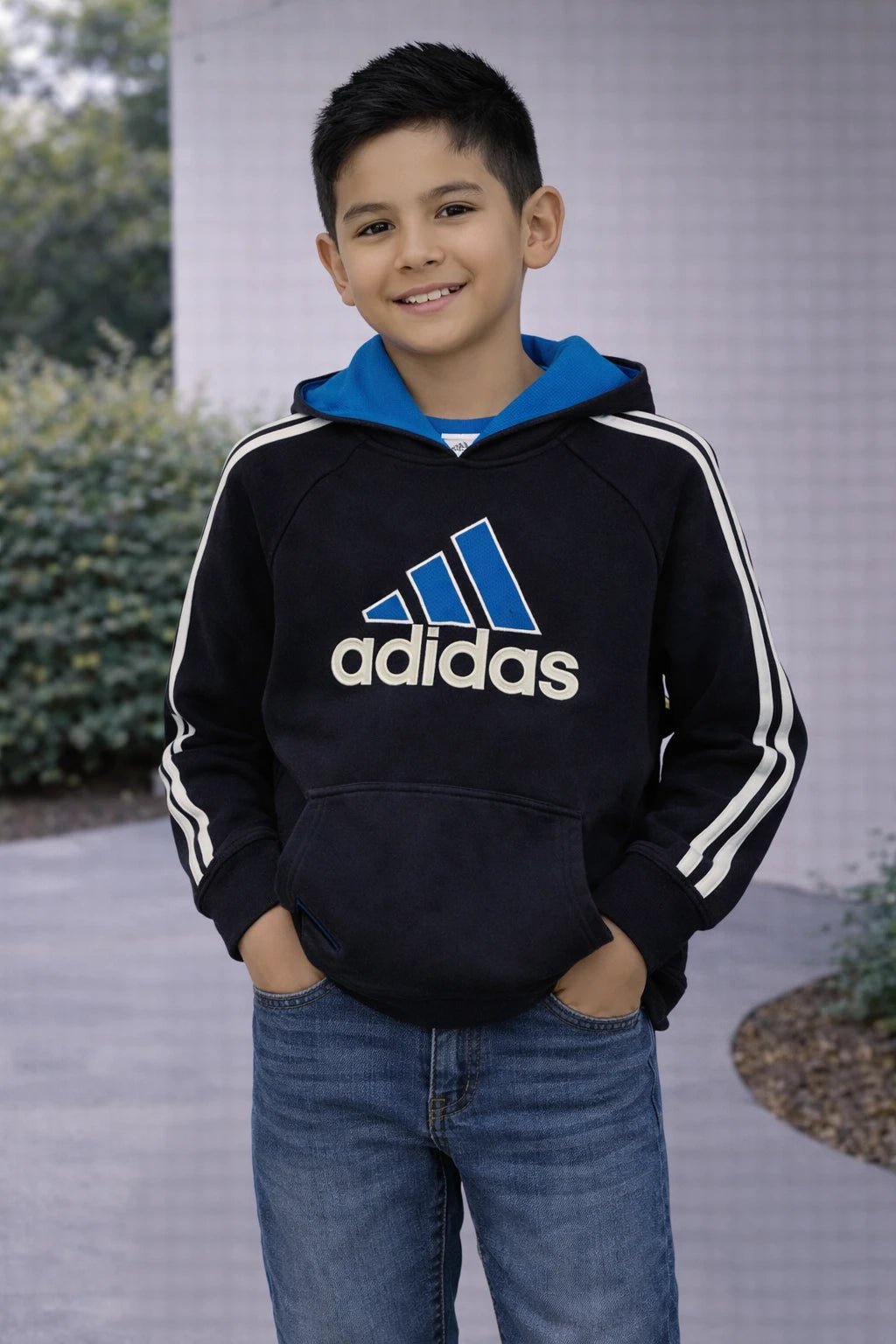 Polerón Adidas con Capucha - LaOtraPrenda.cl - Polerón