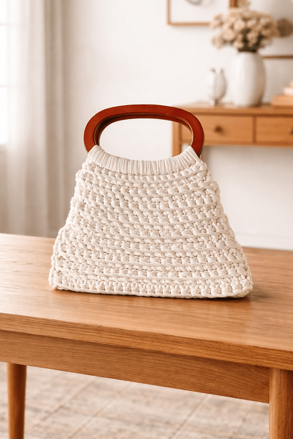 Bolso Crochet Trapillo - LaOtraPrenda.cl - Cartera de mano