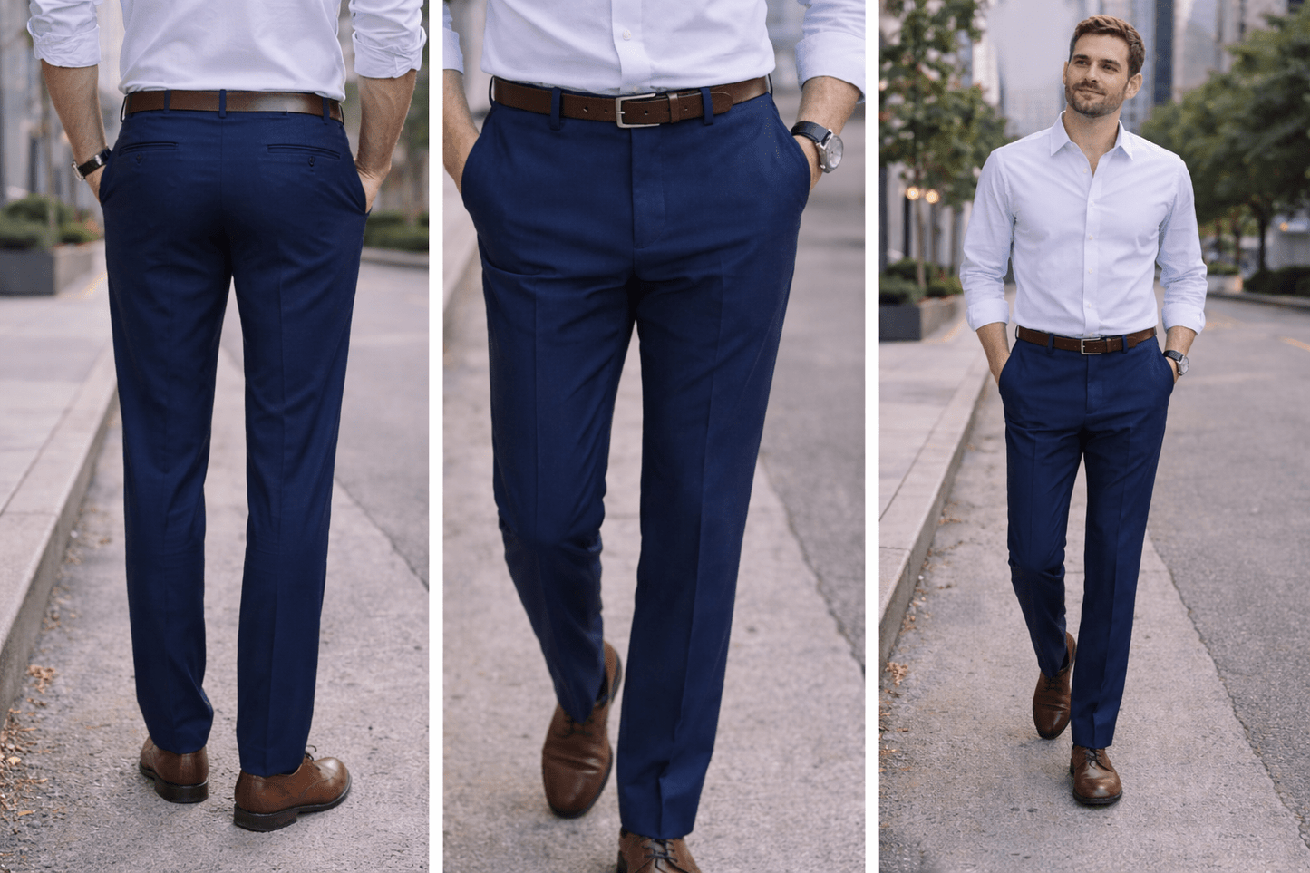 Pantalón Hombre Christian Lacroix Azul - LaOtraPrenda.cl - Pantalon