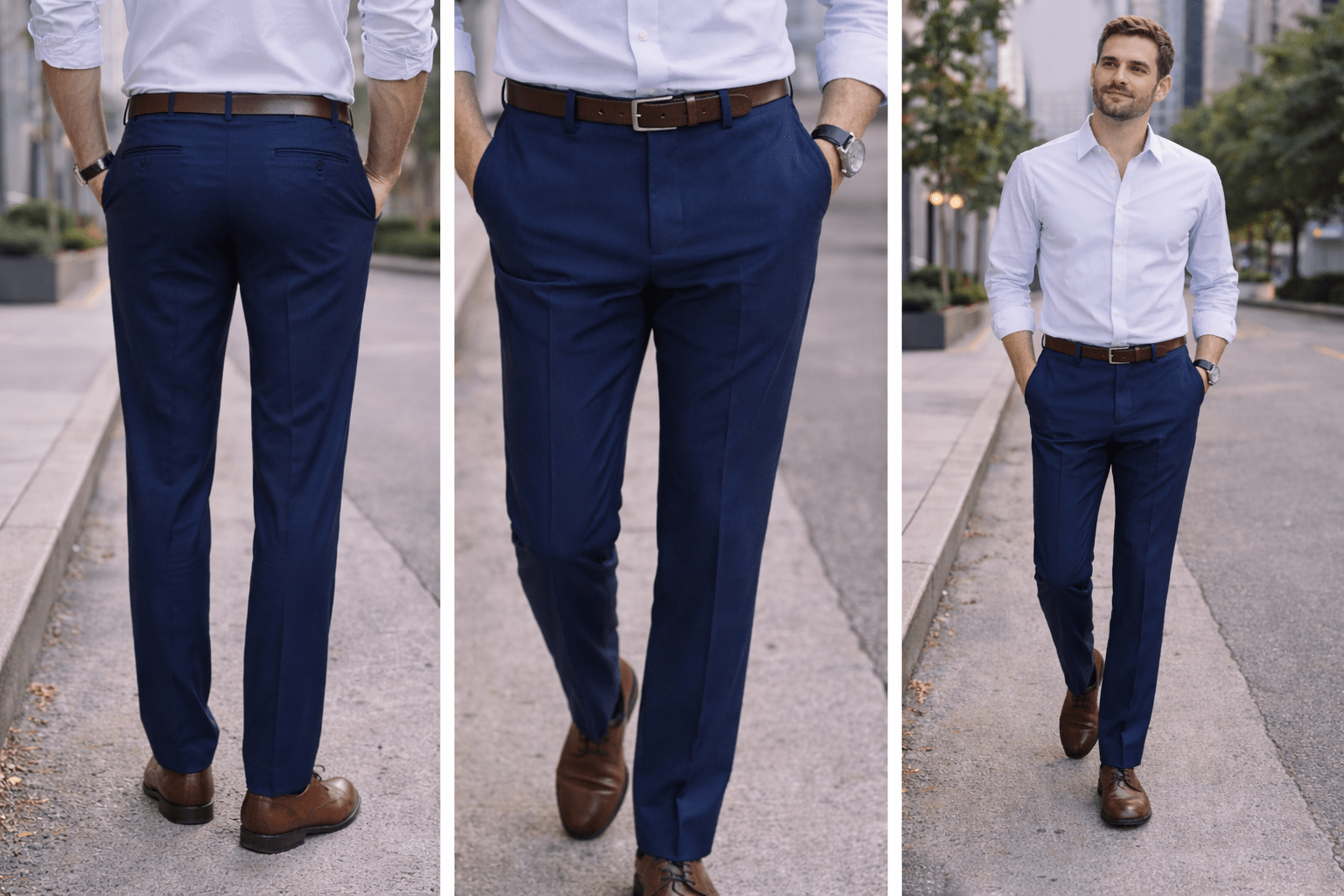Pantalón Hombre Christian Lacroix Azul - LaOtraPrenda.cl - Pantalon