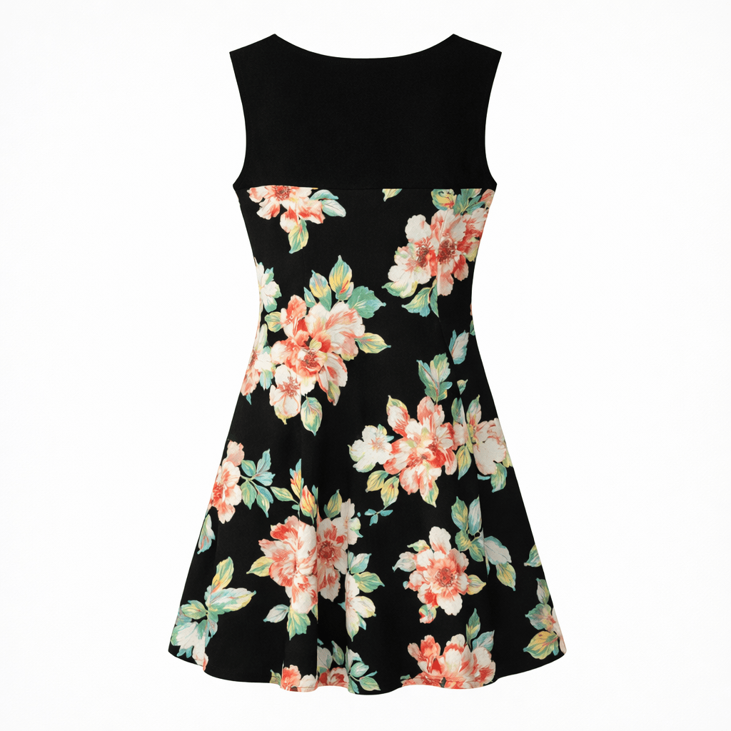 Vestido Floral D'Negroni - LaOtraPrenda.cl - Vestido