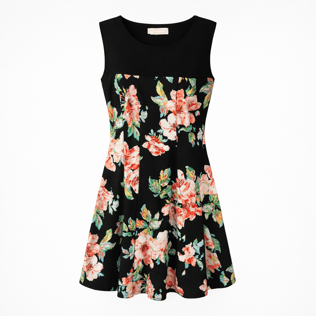 Vestido Floral D'Negroni - LaOtraPrenda.cl - Vestido
